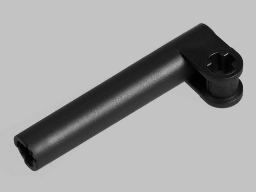 Technic Custom Axle Pin Connector Perpendicular Extension Siyah