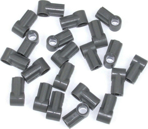 Technic Moc Custom Axle Connector Angled #1 Bağlantı Parçası Gri