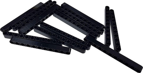 Technic Moc Custom Aksesuar Liftarm 1 X 11 Thick - Siyah