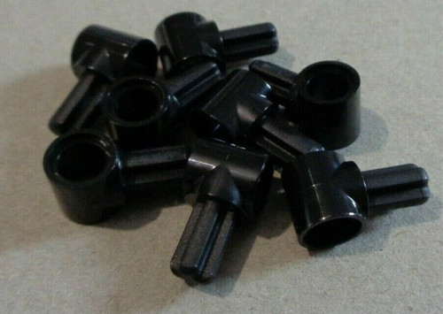 Technic Moc Custom Axle Pin Connector Hub Siyah