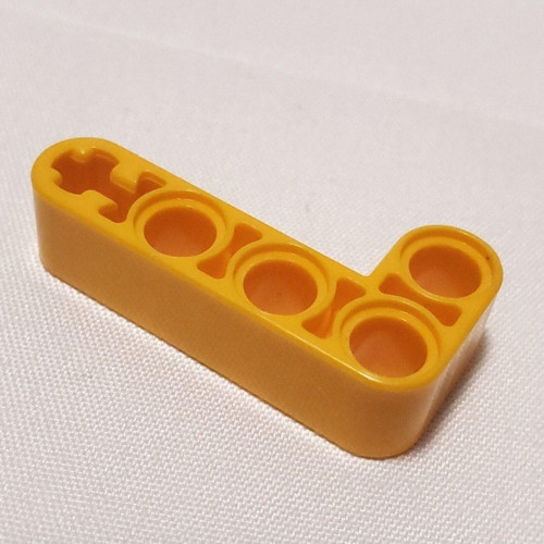 Technic Moc Custom Liftarm Bent Thick L-shape 2 X 4 - Açık Turuncu