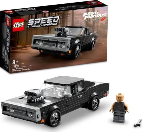 Speed Champions Fast & Furious 1970 Dodge Charger R/T 76912 - Araba Yapım Seti (345 Parça)