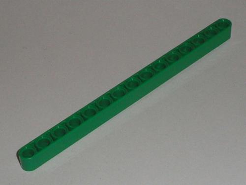 Technic MOC Custom Aksesuar Liftarm 1 x 15 Thick - Yeşil