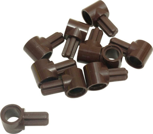 Technic Moc Custom Axle Pin Connector Hub Kahverengi