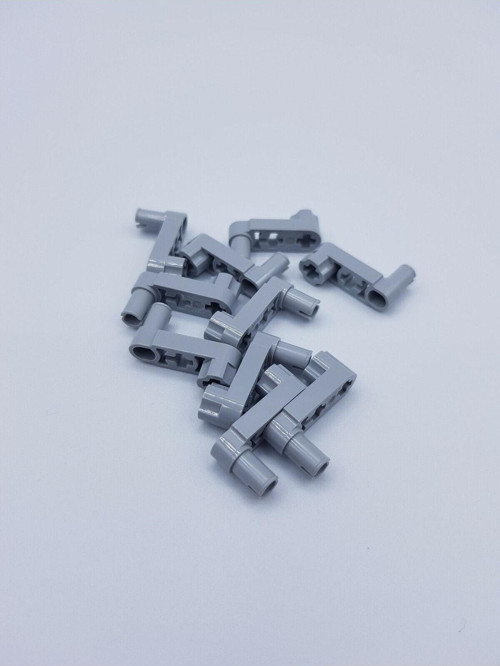 Technic Moc Custom Liftarm Modified Crank Pin 1 X 3 Axle Açık Gri