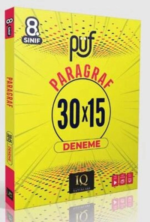 Iq 8. Sınıf Lgs Paragraf 30 Gün Deneme Püf