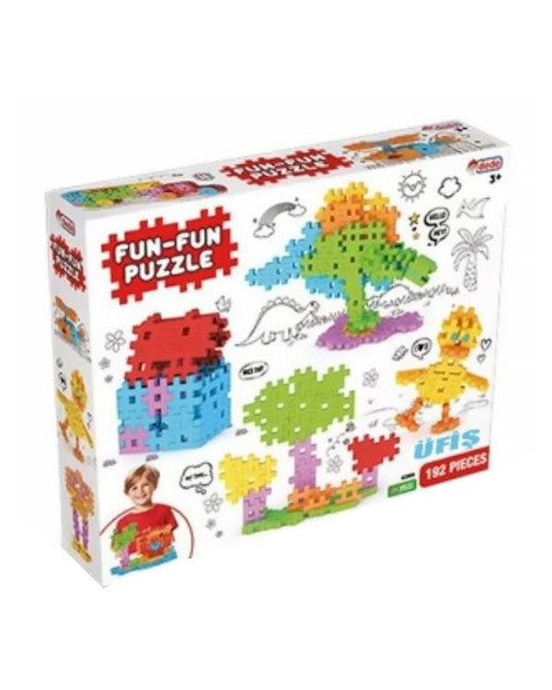 Dede Fun Fun Puzzle 192 Parça 03906
