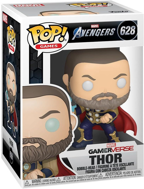 47758 Pop Figür - Marvel: Avengers Game - Thor (Stark Tech Suit), Karışık