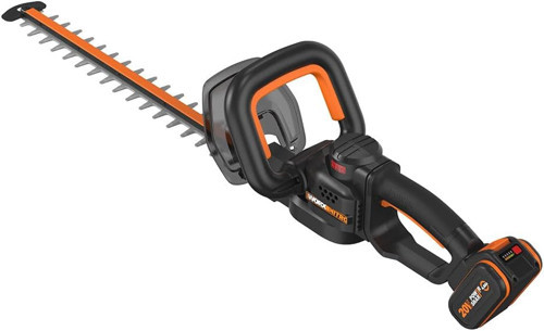 Wg263E 20Volt 4.0Ah. Li-Ion Tek Akülü 57Cm Profesyonel Çit Budama