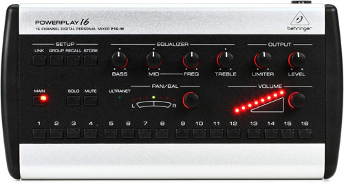P16-M 16 Kanal Dijital Stereo Kişisel Mikser