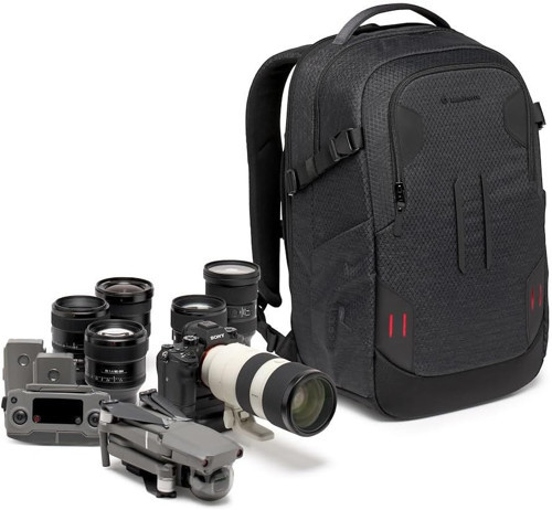 Pro Light Backloader M, Backpack For Mirrorless Cameras, Top And Rear Access, Double Tripo