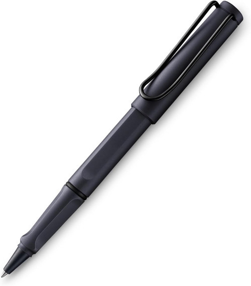 Safari Roller Kalem Metal Klips Steel Black