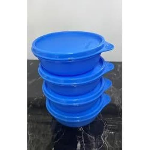 Tupperware 300 Ml Şeker Kaplar 4 Lü (Mavi̇ Renk)