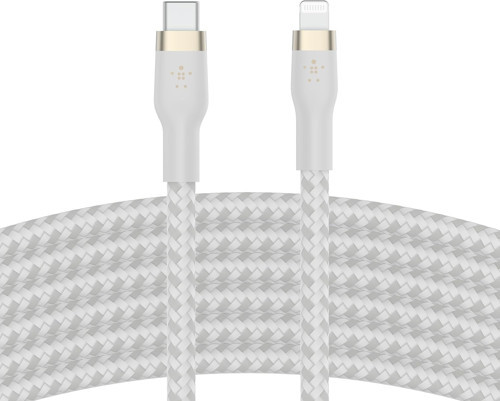 Boostcharge Pro Flex Örgülü Usb Tip C - Yıldırım Kablosu (2M/6,6Ft), Mfi Sertifikalı 20W Hızl