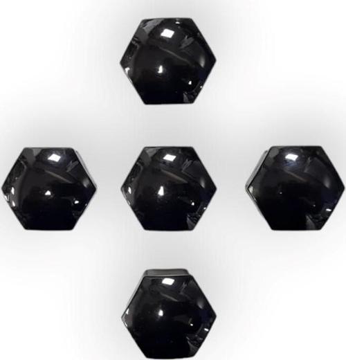 Skoda Karoq 2022-2025 Tekerlek Bijon Kapağı Siyah 5 adet 1Z0601173