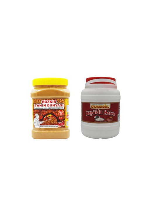 Mp - Btd Kepeksiz Tahin 935 Gr. - Köpük Helva 950 Gr.