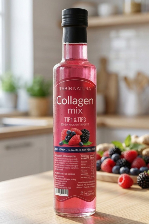 Hakbur Bozkır Yöresel Collagen Mix-Doğal Kolajenli Içecek Tip 1-Tip 3