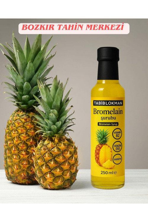 Bozkır Yöresel Bromelain Ananas İçeren Detox Şurubu 250 ml (Koenzim Q10 ve L-Karnitin İlaveli)