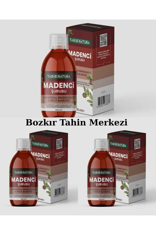 Bozkır Tahin Merkezi Madenci Şurubu 230ml X 3 adet (şekersiz)