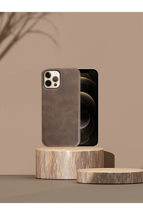 İphone Hakiki Deri Koruyucu Uyumlu Kılıf iPhone 13/14/15
