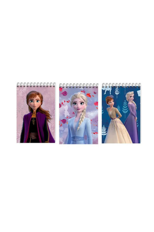 Keskin Color Bloknot Spiralli Frozen 42 Yp A7 3'Lü 140100-92