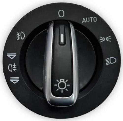 Audi Q7 2007-2009 Far Anahtarı Auto Otomatik Kromlu 4F1941531E
