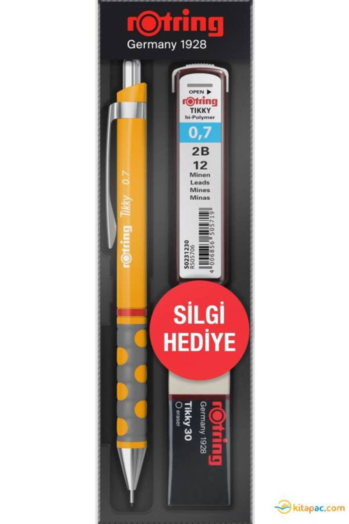 Tikky Versatil Mango 3 Lü Okul Seti Silgi Hediye