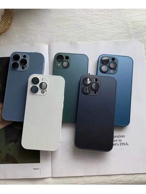 İphone 16 Pro Max ile Uyumlu Magsafe Özellikli Cam Ag Glass Telefon Kılıfı