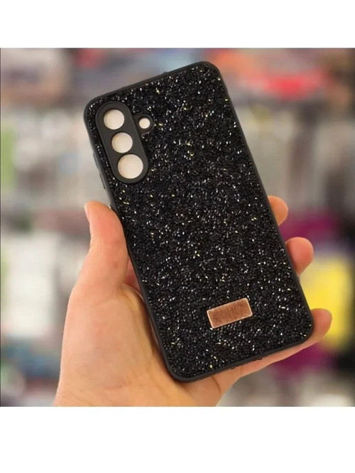 Samsung A16 İle Uyumlu İnce Parlak Taşlı Premium Sw Telefon Kılıfı