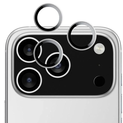 İphone 17 Pro/17 Pro Max ile Uyumlu Hizalamalı Premium Lens Koruma HD Kalite