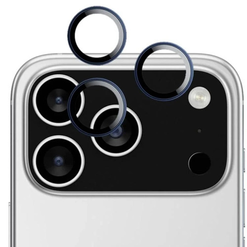İphone 17 Pro/17 Pro Max ile Uyumlu Hizalamalı Premium Lens Koruma HD Kalite