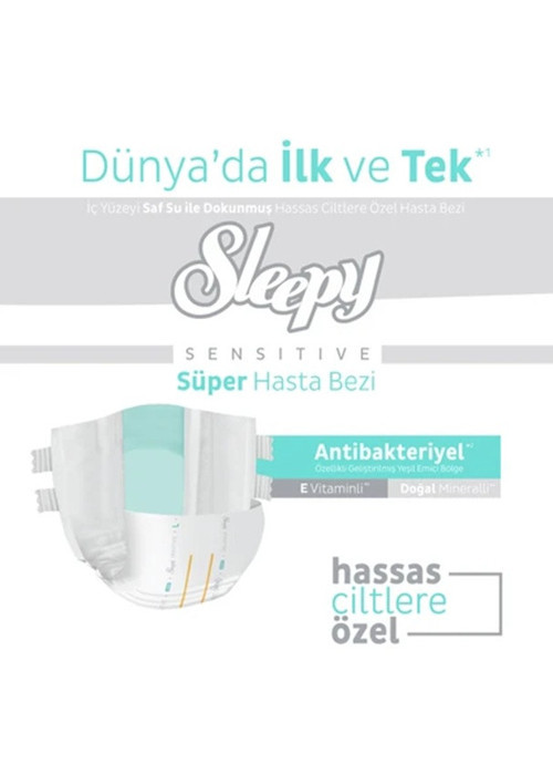 Sensitive Belbantlı Yetişkin Hasta Bezi Xlarge 90 Adet 3x30 Paket XL