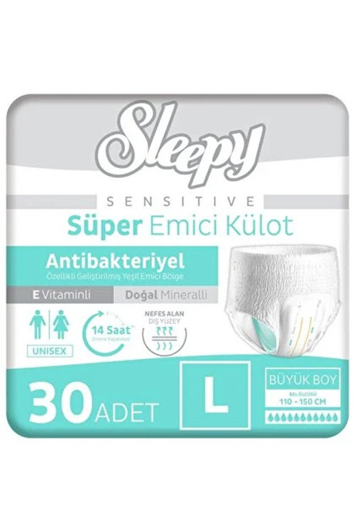 Sensitive Emici Külot Large 30 Adet 1x30 Paket L