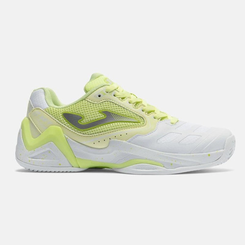 TSELS2611C Set Lady Toprak Kort Kadın Tenis Ayakkabısı Beyaz/Lime