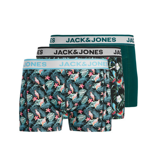Jack & Jones Bird Leaves Erkek 3'lü Boxer (12291168-BDT)