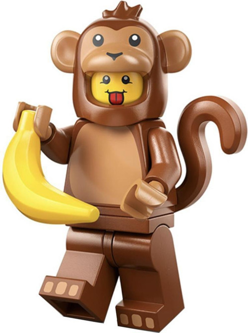 Minifigures 71051 Series 28 : 4.Monkey Costume