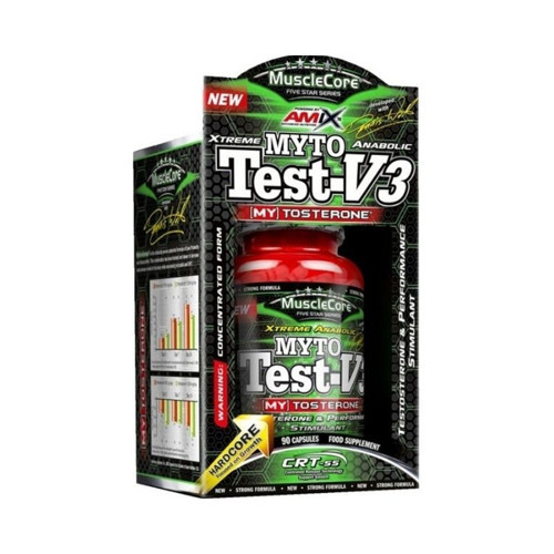 Nutrition Mytotest V3 Test Booster Maca +Astaxanthin + Saw palmetto + rhodiola rosea + Testofen 90