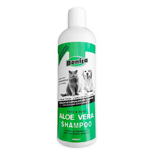 Kedi ve Köpek Şampuanı 400 ml Aloevera Kokulu