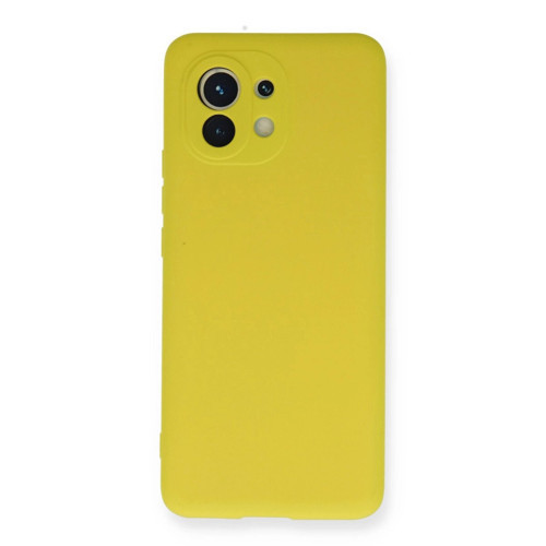 Mi 11 Kılıf Nano İçi Kadife - Sarı