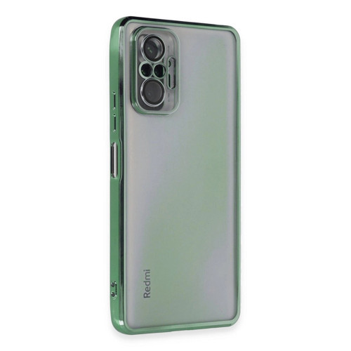 Note 10 Kılıf Lensli - Yeşil