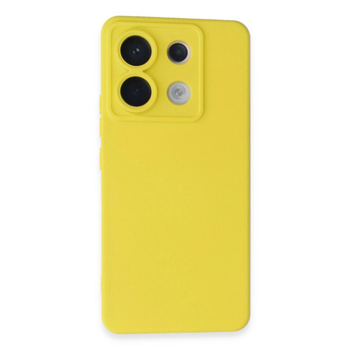 Note 13 5G Kılıf Nano İçi Kadife - Sarı