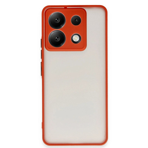 Note 13 5G Kılıf Montreal Kapak - Kırmızı