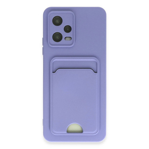 Note 12 4G Kılıf Kelvin Kartvizitli - Lila