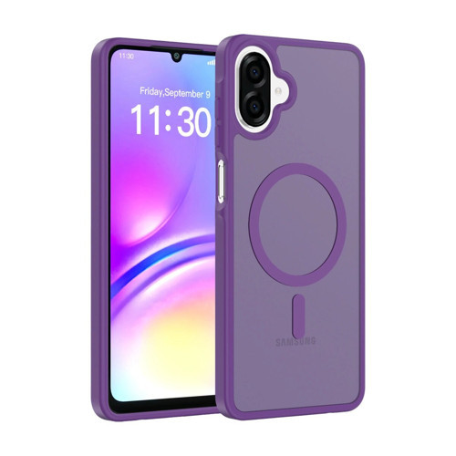Galaxy A07 4G Jota Magsafe Kapak - Derin Mor