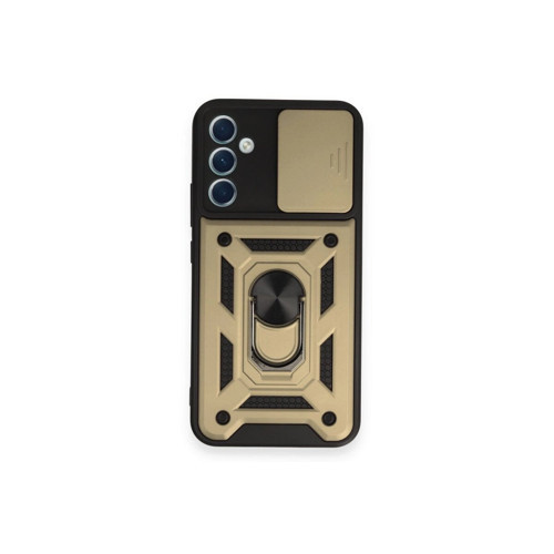 Galaxy A54 5G Kılıf Pars Lens Yüzüklü - Gold