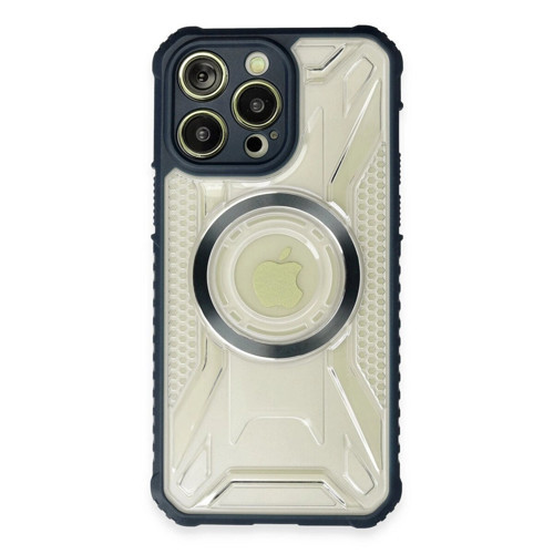 İphone 14 Kılıf Prag Magneticsafe Kapak - Lacivert