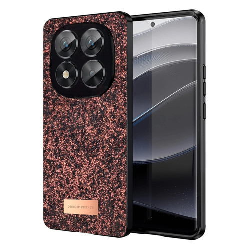 Onegif Note 14 5G Bright Simli Kapak - Derin Mor