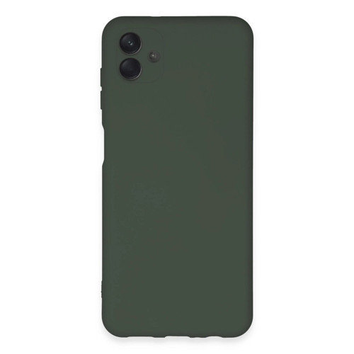 Galaxy A04E Kılıf Nano İçi Kadife - Koyu Yeşil