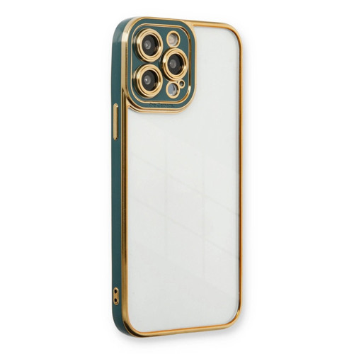 İphone 13 Kılıf Liva Lens - Yeşil