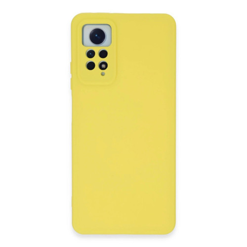 Note 12 4G Kılıf Nano İçi Kadife - Sarı